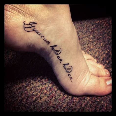 side foot tattoos